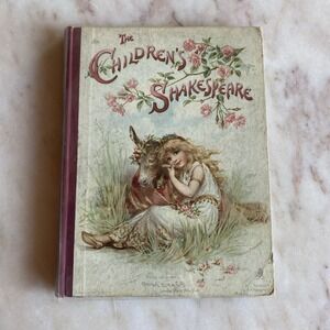 The Children's Shakespeare by E.‎ Nesbit Raphael Tuck HC Illustrated 1896 Litho